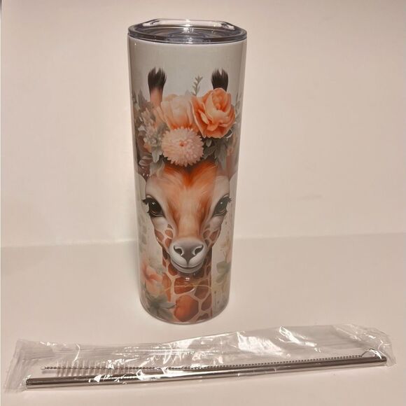 Giraffe Stainless Steel Tumbler - Picture 1 of 4
